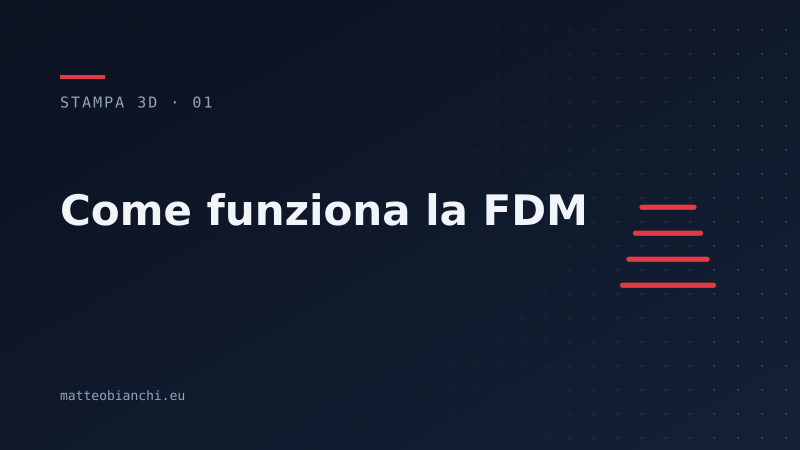 Featured image of post Come funziona la FDM