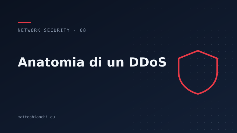 Featured image of post Anatomia di un DDoS