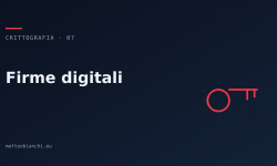 Featured image of post Firme digitali: autenticità e non ripudio