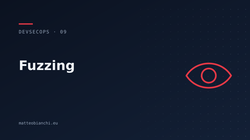Featured image of post Fuzzing: trovare i bug che non hai immaginato