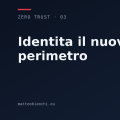 L'identità è il nuovo perimetro