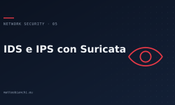 Featured image of post IDS e IPS con Suricata