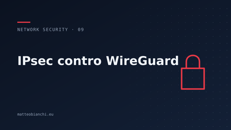 Featured image of post IPsec contro WireGuard