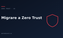 Featured image of post Migrare a Zero Trust: maturità, roadmap, errori comuni