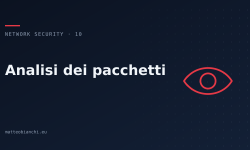 Featured image of post Analisi dei pacchetti con Wireshark