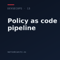 Policy as code nella pipeline