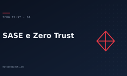 Featured image of post SASE e Zero Trust: la sicurezza che segue l'utente