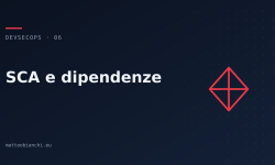 Featured image of post SCA: il codice che non hai scritto