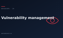Featured image of post Vulnerability management: dal CVSS al rischio reale