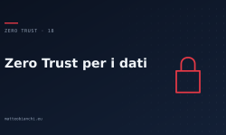 Featured image of post Zero Trust per i dati